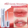 JUDYDOLL Ice Watery Lip Gloss, Waterproof Long-lasting Moisturizing Liquid Lipstick,