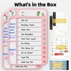 2 Pcs Magnetic Chore Chart for Kids, ADHD Task Tracker