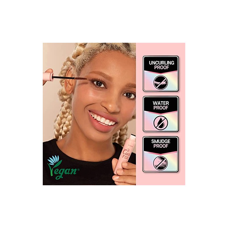 ETUDE- Máscara de pestañas Curl Fix n. 2 marrón Nuevo
