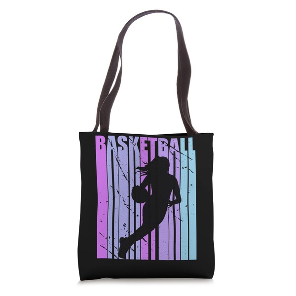 Pink Basketball Player Team Coach Motivational Inspiring Tote Bag