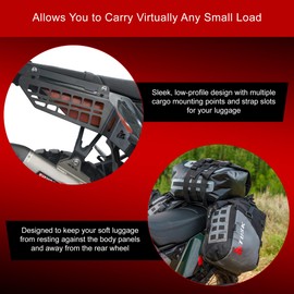 Tusk Soft Luggage Rack Compatible with Yamaha TENERE 700 2021-2024