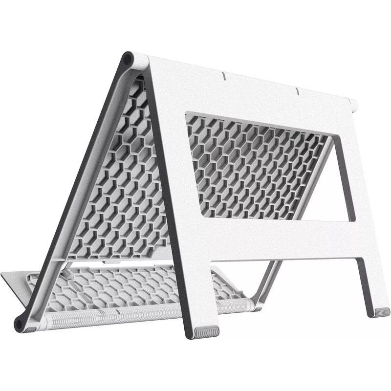 Reodoeer Adjustable Book Document Stand Multi Angle Lightweight White For