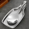 Spoon Rest, Stainless Steel Large Spoon Rest Kitchen Spoon Holder