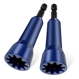 Wire Twisting Tool for Drill, Fast Wire Twister Connector, Wire Nut Tool Driver Spin Twist Wire Spinner Connector, Wire Twister Electrician Driver Wire Bending Twister Tools with 1/4 Chuck (Blue)