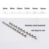 LAJAR 18 Pack Adhesive Wall Screws Hanging Nails, Seamless Screws