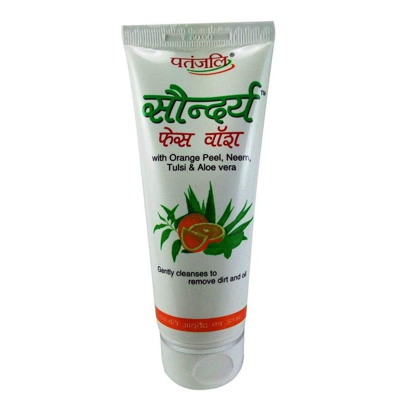 patanjali Saundarya Face Wash, 60 Grams (1)