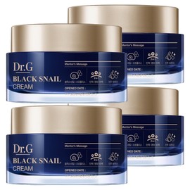 Dr. G Black Snail Cream, 50ml, 4 pieces / 닥터지 블랙 스네일크림, 50ml, 4개