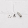 LT Easiyl 1Set Stainless Crossmember Rear Body Bolt Fixing Kit