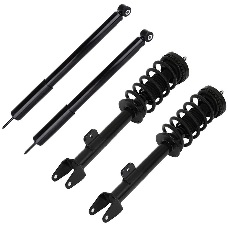 ECCPP Complete Struts Front and Rear Pair Strut Spring Assembly