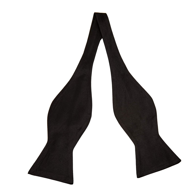 The Tie Co™ Premium Adjustable Self Tie Bow Tie (Black)
