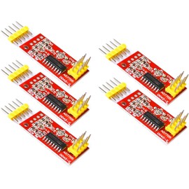 TECNOIOT 5pcs AD7705 Dual 16 bit ADC Data Acquisition Module Input Gain Programmable SPI