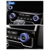 Aluminum Centre Console Cover Compatible with Honda CRV CR-V 2017