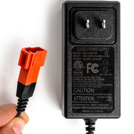 24v Battery Charger for Ride on Toys 24 Volt for Kids Ride on car Compatible with Ford Bronco Raptor Power Wheels Truck SUV 24V1A Charger