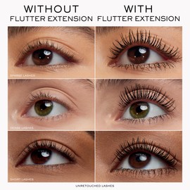 Lancôme Lash Idôle Flutter Extension Lash-Lengthening Mascara - Black Mascara for Instant Lash Extension Look - Clump & Flake Resistant Up To 24H Wear, Weightless Feel - Black- Travel Size
