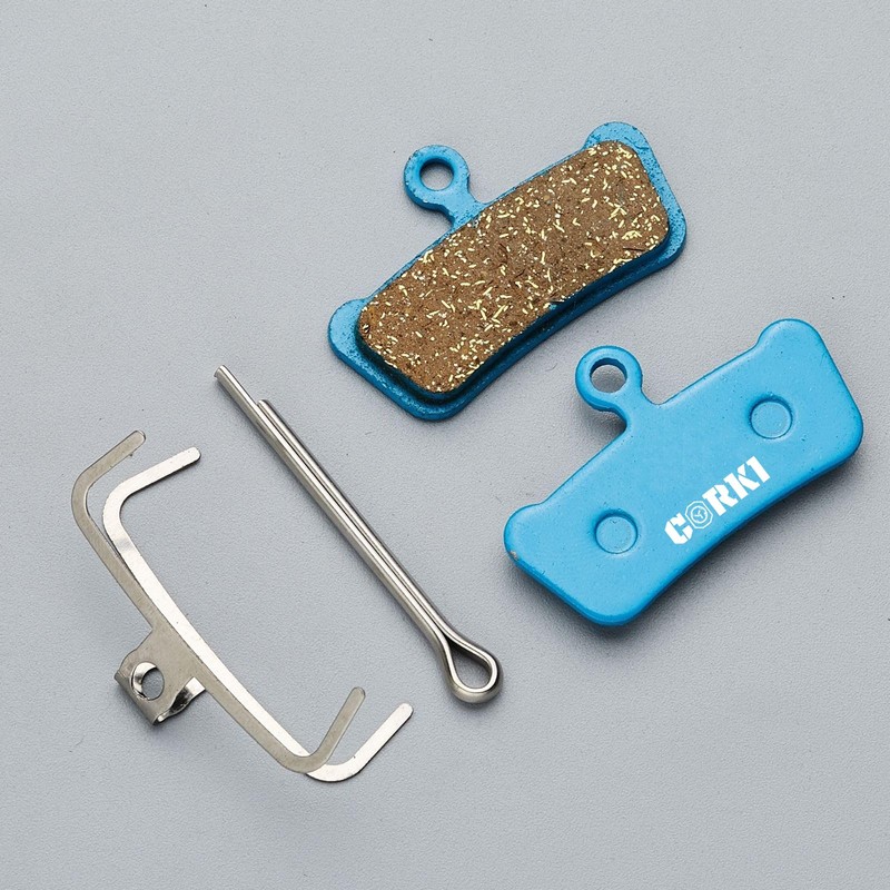 2 Pairs Multi-Metallic Bicycle Disc Brake Pads for Sram Guide