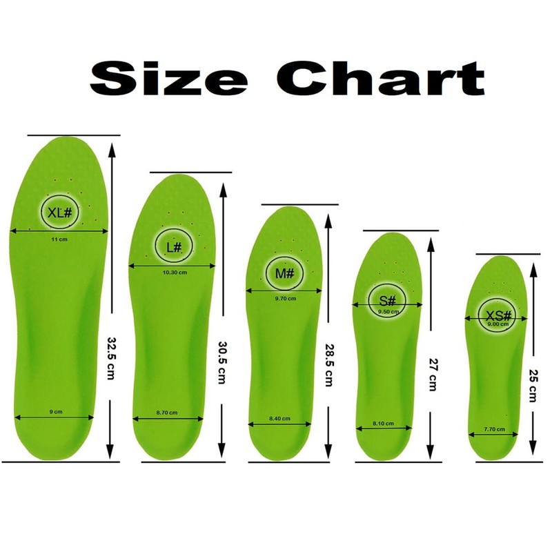 Happystep Deodorizing Insole, Shock Absorbing (Relaxation), Sweat Absorbing Insole (L