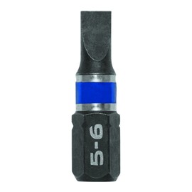 IRWIN 1899801 Impact Performance Series Screwdriver Insert Bit, 5-6 Slotted, 1-Inch, 2-Pack