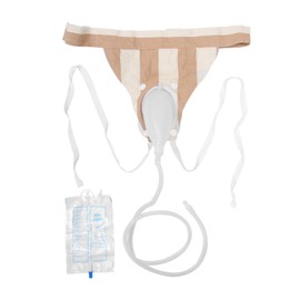 Women Female Silicone Urine Collector Urine Collection Drainage Bag Wearable Urinal