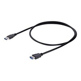 1 Metre USB 2.0 A Male to A Female Extension Lead for Printers, Scanners and Other USB Devices by Dragon Trading