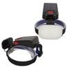 Fishing Headlamp IPX4 Waterproof USB Solar Powered 1200LM Ultra Bright