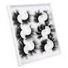 Mink Lashes Fluffy Eyelashes Dramatic Long Wispy Fake Eyelashes Thick