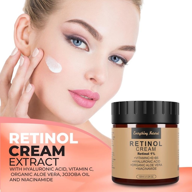 Retinol Cream - Premium Moisturizer for face - Large -