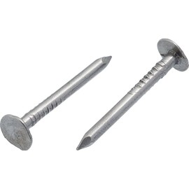 3mm x 40mm Steel Roof Nails Large Head Felt Clout Felt Tacks (Pack of 100)