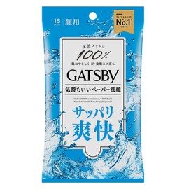 Mandom Gatsby Facial Paper, Pack of 15