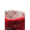 Snow Flake Quilted Cotton Christmas Stockings in Santa in Hawaii