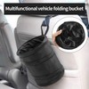 1 Piece Foldable Car Trash Can, Portable Car Trash Can,