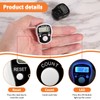 2 Pcs Tally Counters, Electronic Finger Counter 5 Digits Led