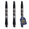 Best Sporting Dart-Schäfte Aluminium I 3 Dart Shafts rot, blau