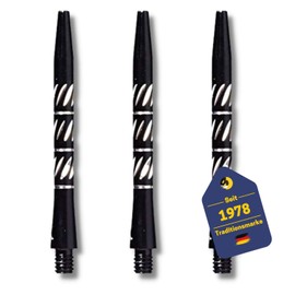 Best Sporting Dart-Schäfte Aluminium I 3 Dart Shafts rot, blau oder schwarz I Soft & Steeldart Zubehör I robuster Dart Shaft I Dartpfeile Zubehör für Profis & Anfänger I Darts Schäfte
