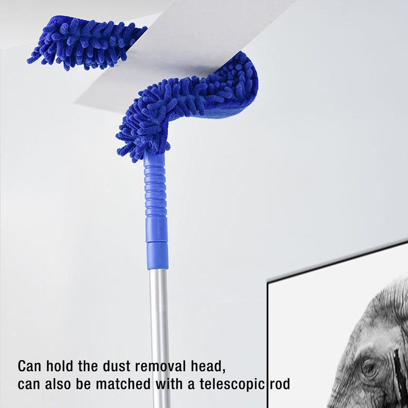Ceiling Fan Duster Reusable Blade Cleaner Chenille Microfiber Head Cleaning