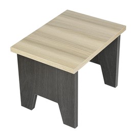 VALIANTOIN Wooden Step Stool for Kids and Adult 400 to 500lbs Capacity Garden Kitchen Washroom High Beds Footstool with Non Slip Pads