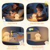 Mushroom Night Light for Kids Room 7 Colors 3 Brightness