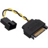 AINEX CA-09SAD Power Conversion Cable for PWM Fans 5cm