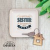 Always My Sister Forever My Friend Ceramic Trinket Tray Sentimental