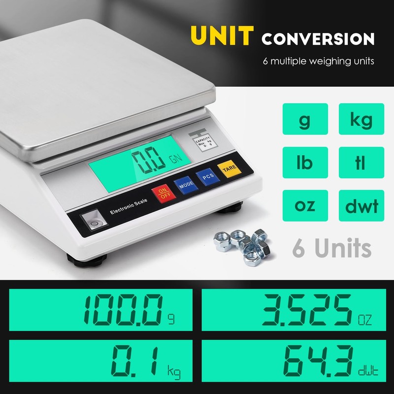 CGOLDENWALL High Precision Scale 5kg 0.1g Digital Accurate Electronic Balance