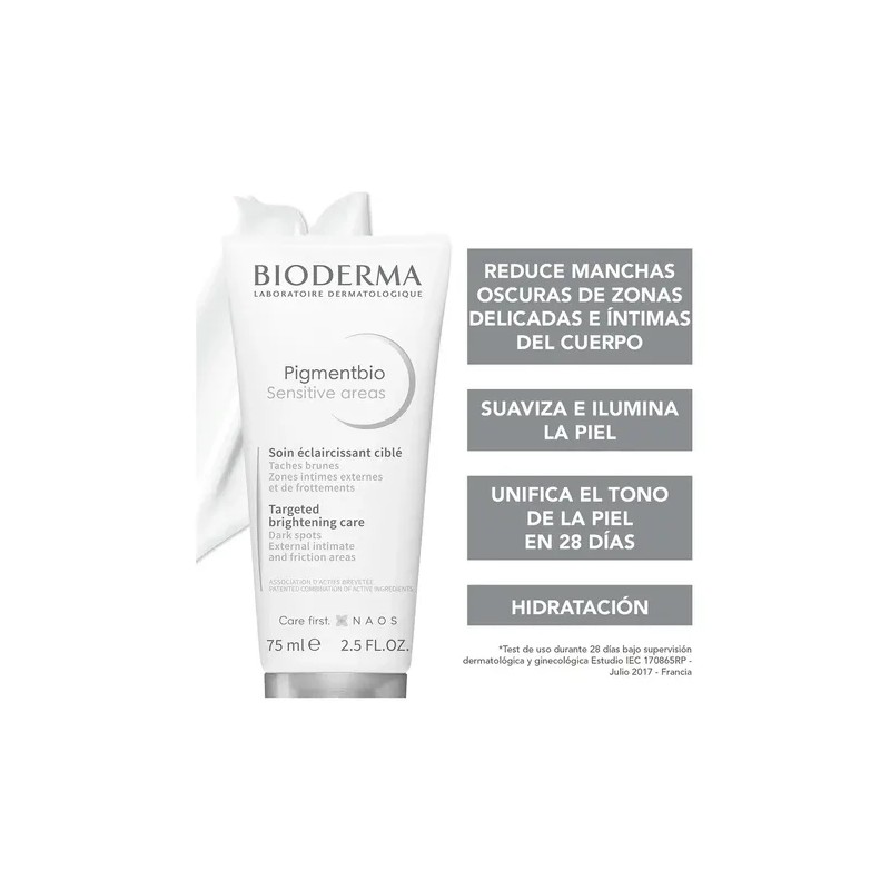 2pc Bioderma Pigmentbio Sensitive Areas Crema Iluminadora