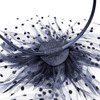 DRESHOW Fascinators Hat Tea Party Headwear Ribbons Feathers on a