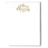 Paperdirect Merry Christmas Dazzle Confetti Holiday Winter Theme Stationery, Border