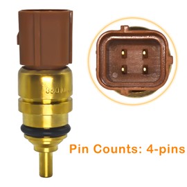 39220-38010 Coolant Temperature Sensor with Connector Pigtail Harness for Hyundai Kia 2008-2021 Hyundai Palisade 3.8L 2020-2022 for Hyundai Tucson 2.0L 2.4L 2010-2015 - Replace 39220-38010 39220-02500
