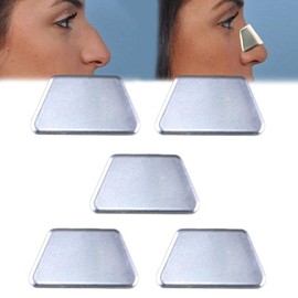 MUROCEA Aluminum Nasal Splints, External Nose Support Protector for Rhinoplasty Septoplasty, Nose Brace Fracture, ENT, Orthopedic Immobilization, Sliver (S)