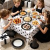 60Pcs Polka Dot Paper Plates, Assorted Black White, 9 Inch