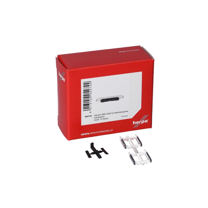 Herpa Accessories Hänsch DBS 4000 for Small Vans, Transparent (Pack