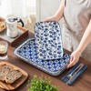 vancasso Serving Platters Set of 3, 16"/14"/12" Inch Rectangular Trays