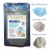 Escencial-Es 4 Mascarilla Hidroplástica 100g C/u Cacao Carbón Pepino Uva