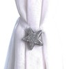 ANCLLO One Pair Star Magnetic Curtain Buckle Silk Holder Tiebacks