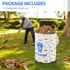 Jingmore 30 Gallon Collapsible Pop up Trash Can with Zippered